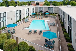 Seasonal outdoor pool