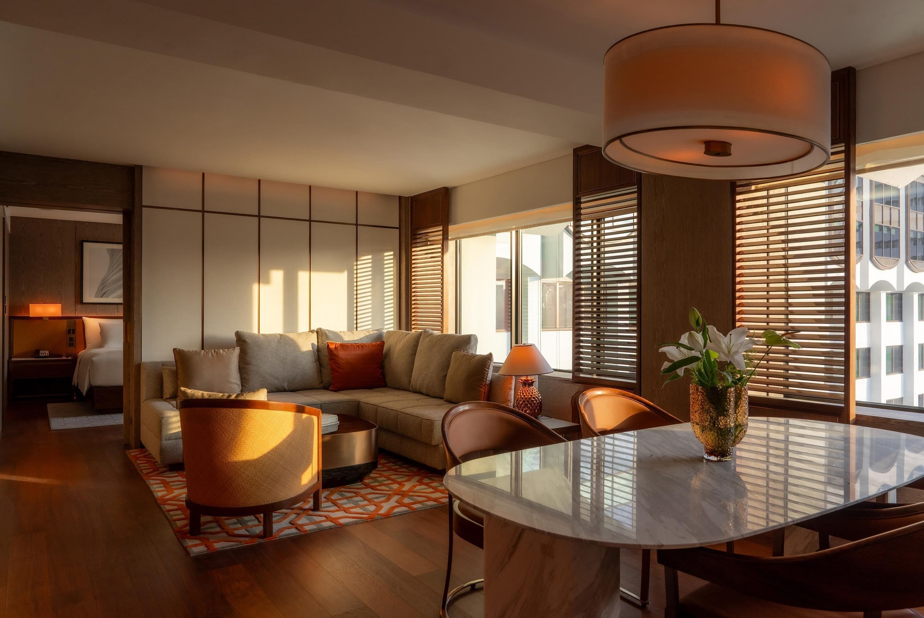 Minibar, in-room safe, desk, blackout curtains