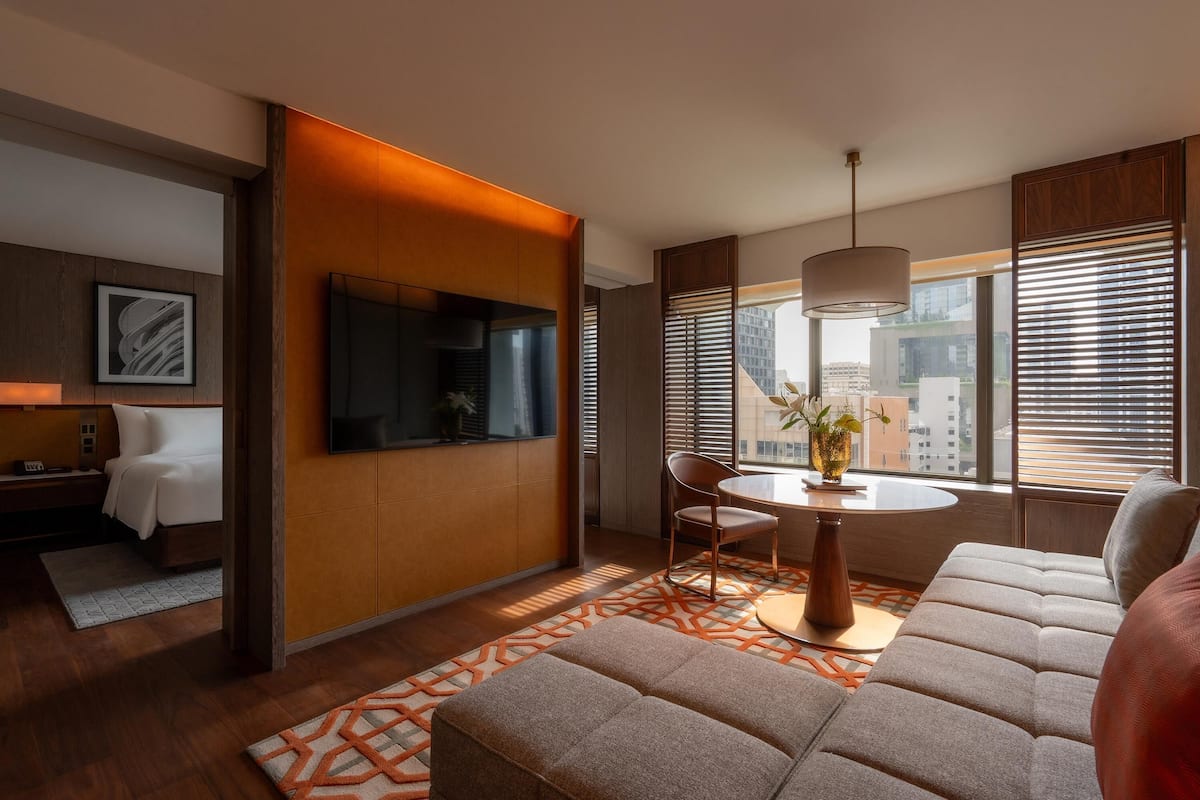 Minibar, in-room safe, desk, blackout drapes
