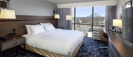 In-room safe, desk, laptop workspace, iron/ironing board