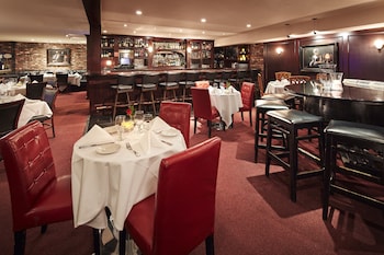 Dinner served, Italian cuisine at Empress Hotel of La Jolla