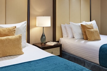 Superior Room, 2 Queen Beds | Premium bedding, pillowtop beds, in-room safe, desk at Empress Hotel of La Jolla