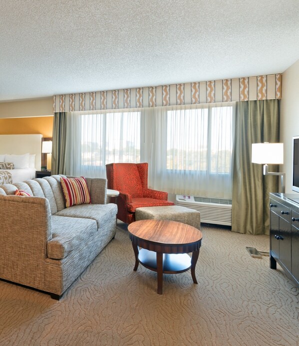 이그제큐티브 스위트, 킹사이즈침대 1개, 금연 | 객실에서 보이는 전망