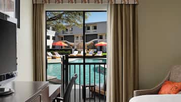 In-room safe, desk, iron/ironing board, free cribs/infant beds