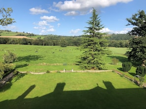 Premium-Suite (Four Poster Super King Sized Bed) | Blick auf die Berge