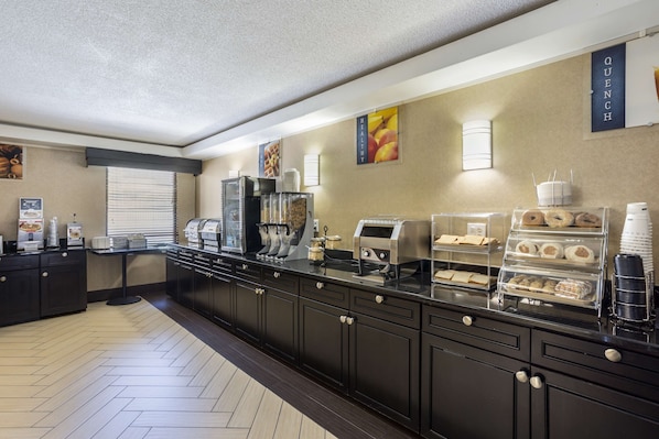 Free continental breakfast