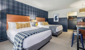Deluxe Room, 2 Queen Beds | 1 bedroom, premium bedding, pillowtop beds, free WiFi