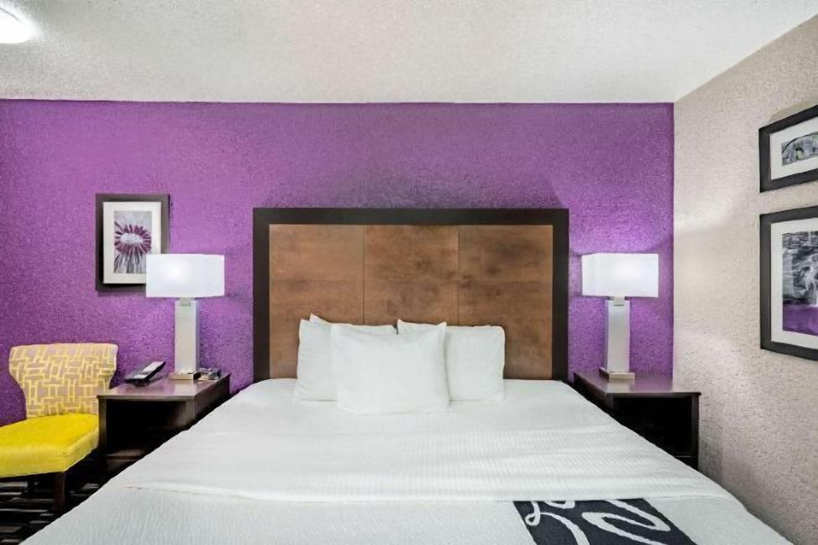 Premium bedding, pillowtop beds, desk, iron/ironing board