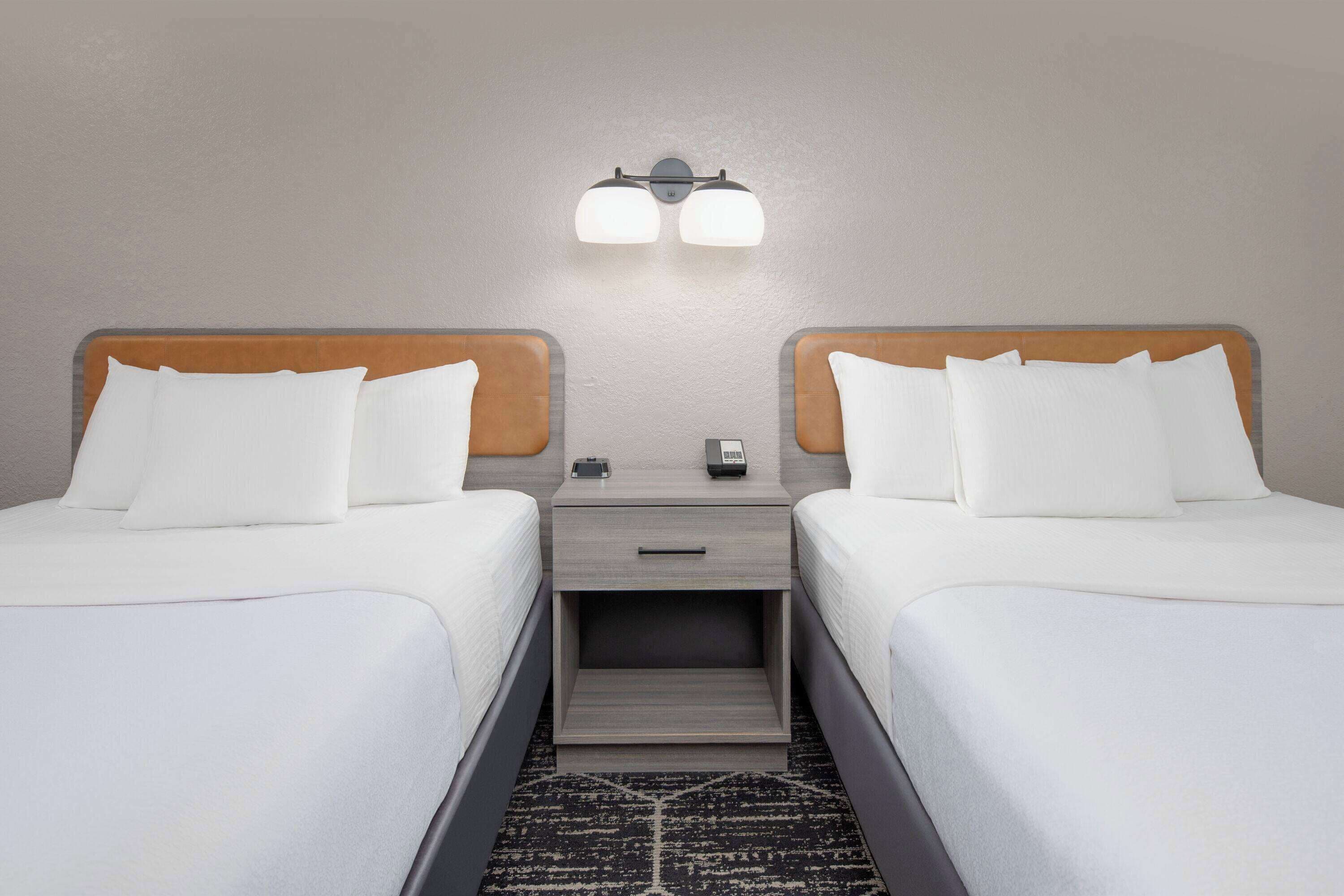 room, 2 queen beds, non smoking | premium bedding, pillow-top beds, desk, iron/ironing board