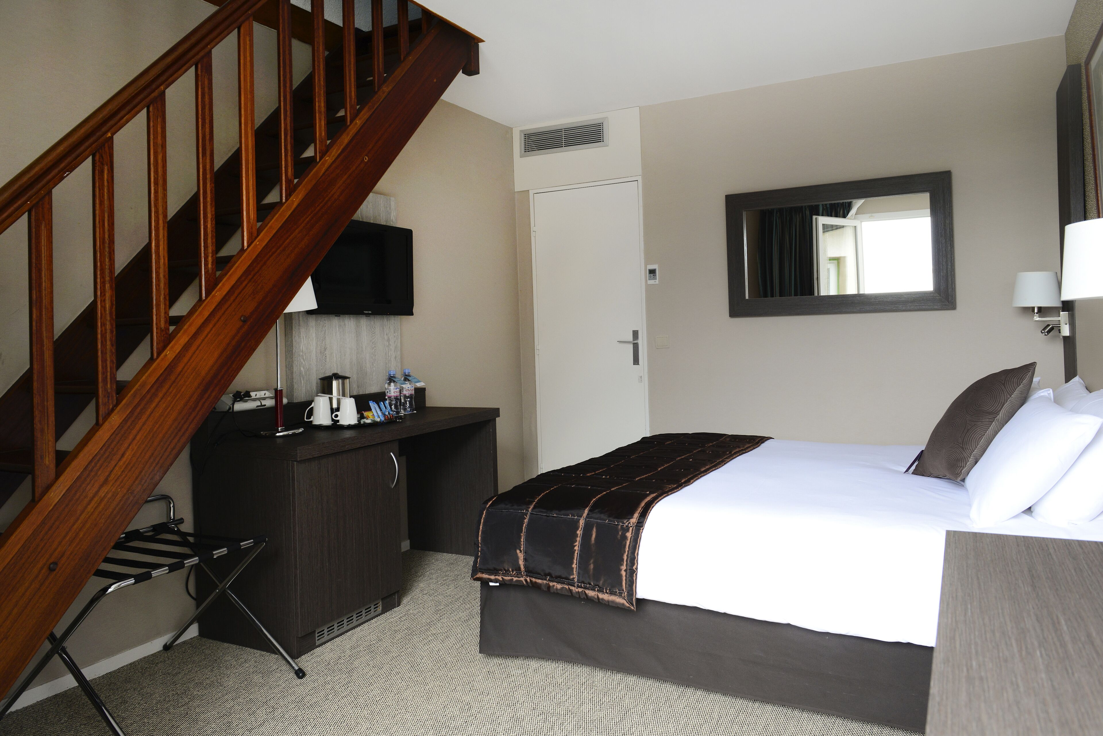 superior duplex, multiple beds | in-room safe, desk, blackout curtains, iron/ironing board