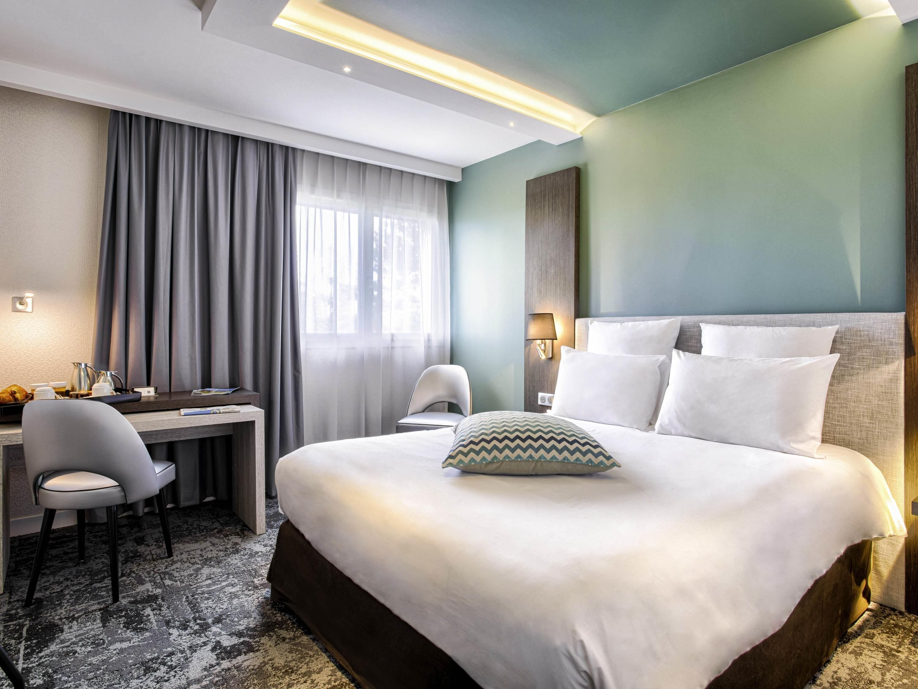 In-room safe, desk, blackout curtains, iron/ironing board