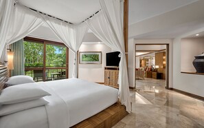 Suite Grand, 1 cama de matrimonio grande (Deluxe) | 2 dormitorios, minibar, caja fuerte y escritorio