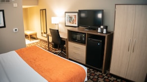 1 Schlafzimmer, Schreibtisch, laptopgeeigneter Arbeitsplatz