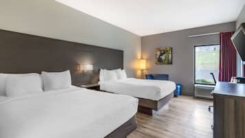 Tabla de planchar con plancha, camas extra, wifi gratis y ropa de cama