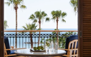 Habitación de lujo, vistas al mar | Vista del balcón