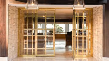 Entrada de la propiedad