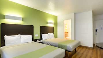 Free WiFi, bed sheets