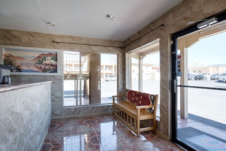 Sala de estar en el lobby