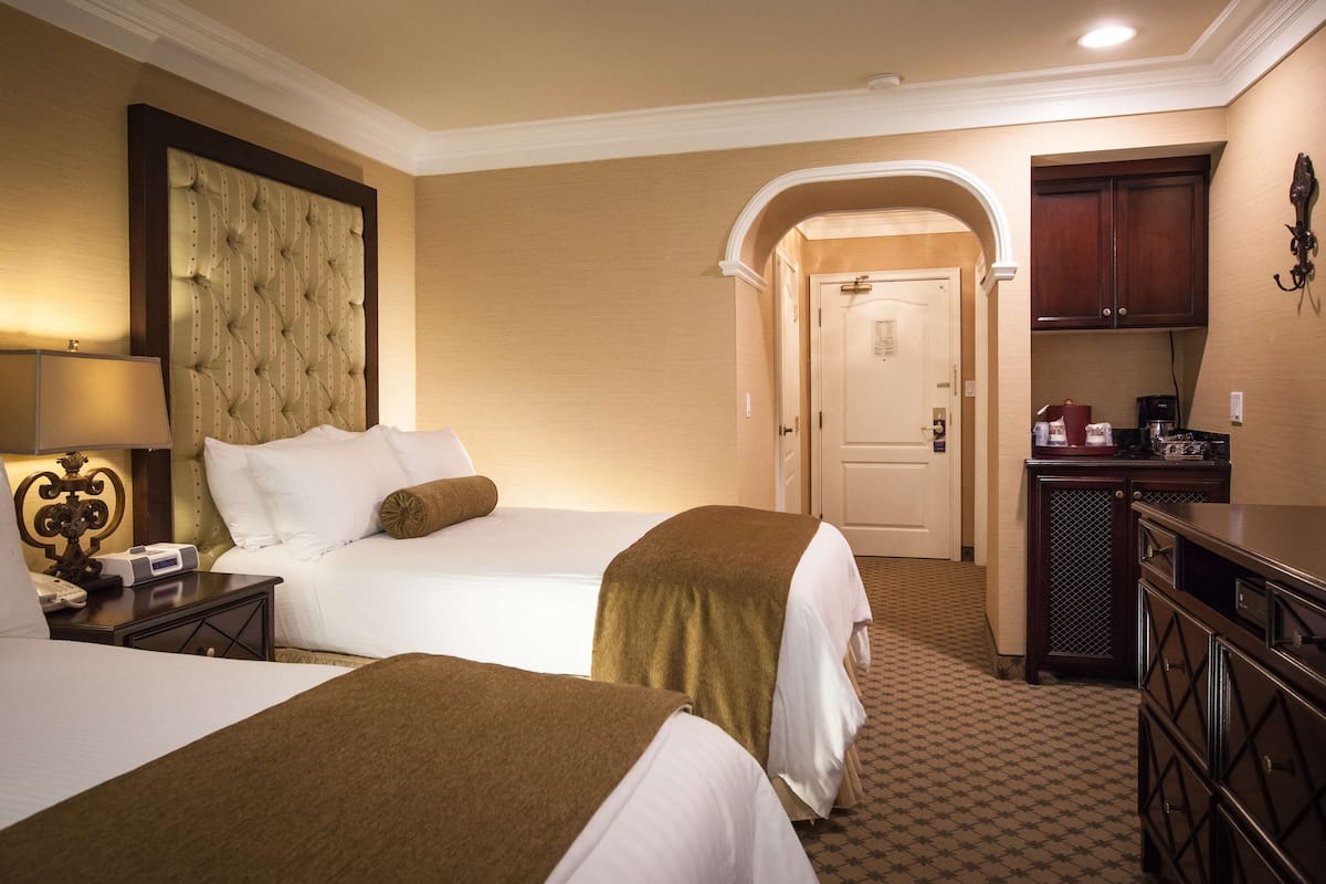Standard Room, 2 Double Beds, Non Smoking, Refrigerator & Microwave | Premium bedding, in-room safe, desk, blackout drapes