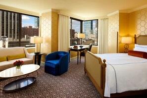 Egyptian cotton sheets, premium bedding, down duvets, pillow-top beds