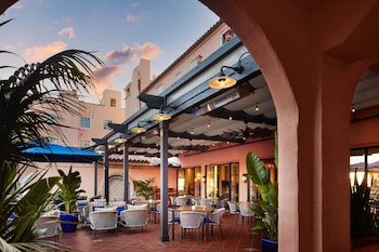 Patio, balcany or terrace at La Valencia Hotel