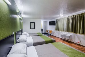 Free WiFi, bed sheets