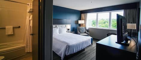 1 bilik tidur, peralatan tempat tidur premium, tilam berlapik