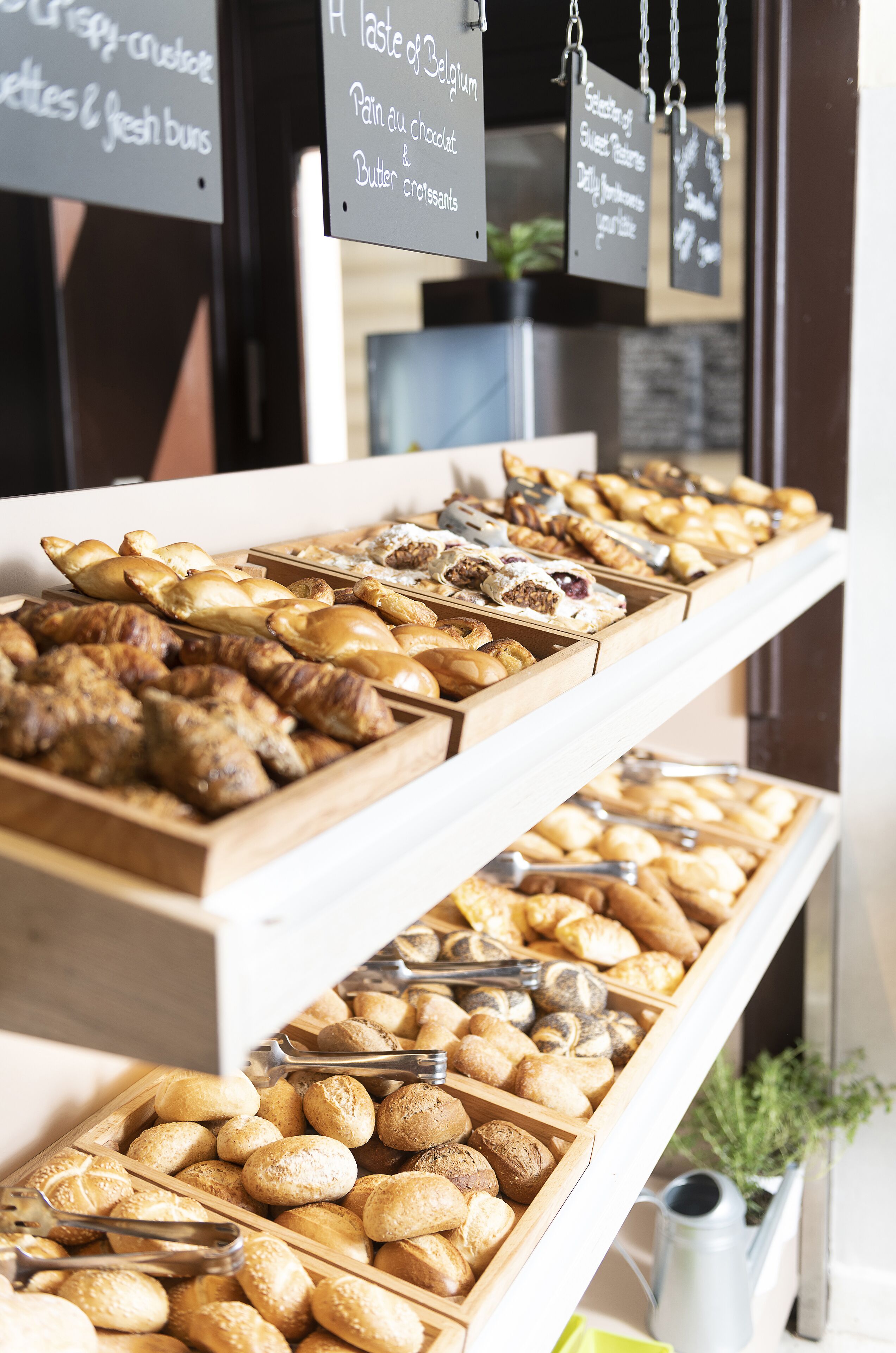 daily buffet breakfast (eur 12 per person)