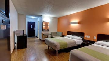 Free WiFi, bed sheets