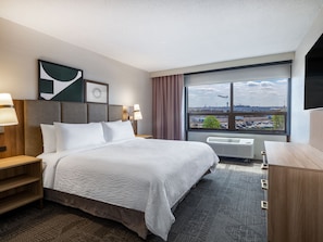 Suite, 1 Bedroom, Kitchen (Airport View) | Premium bedding, down comforters, desk, laptop workspace - Staybridge Suites Chicago O'Hare - Rosemont by IHG (Rosemont)