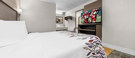 In-room safe, desk, blackout curtains, free cots/infant beds