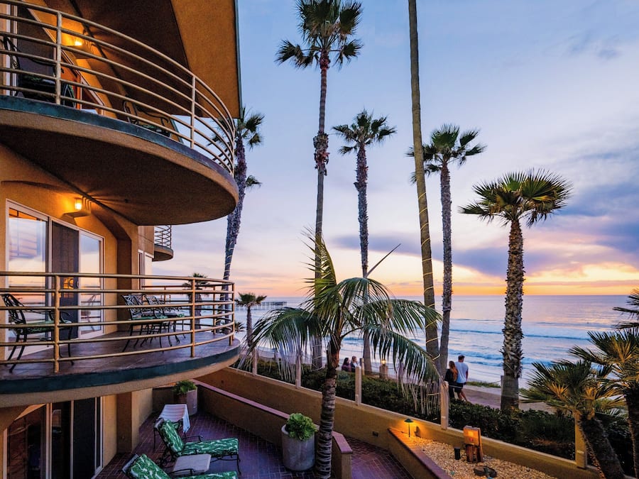 Utsikt fra overnattingsstedet