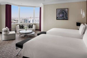 1 bedroom, Frette Italian sheets, premium bedding, down duvets