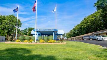 Fassade der Unterkunft