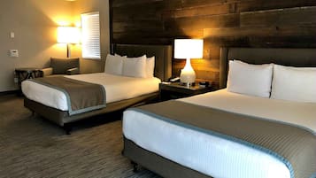 Blackout curtains, iron/ironing board, free WiFi, bed sheets