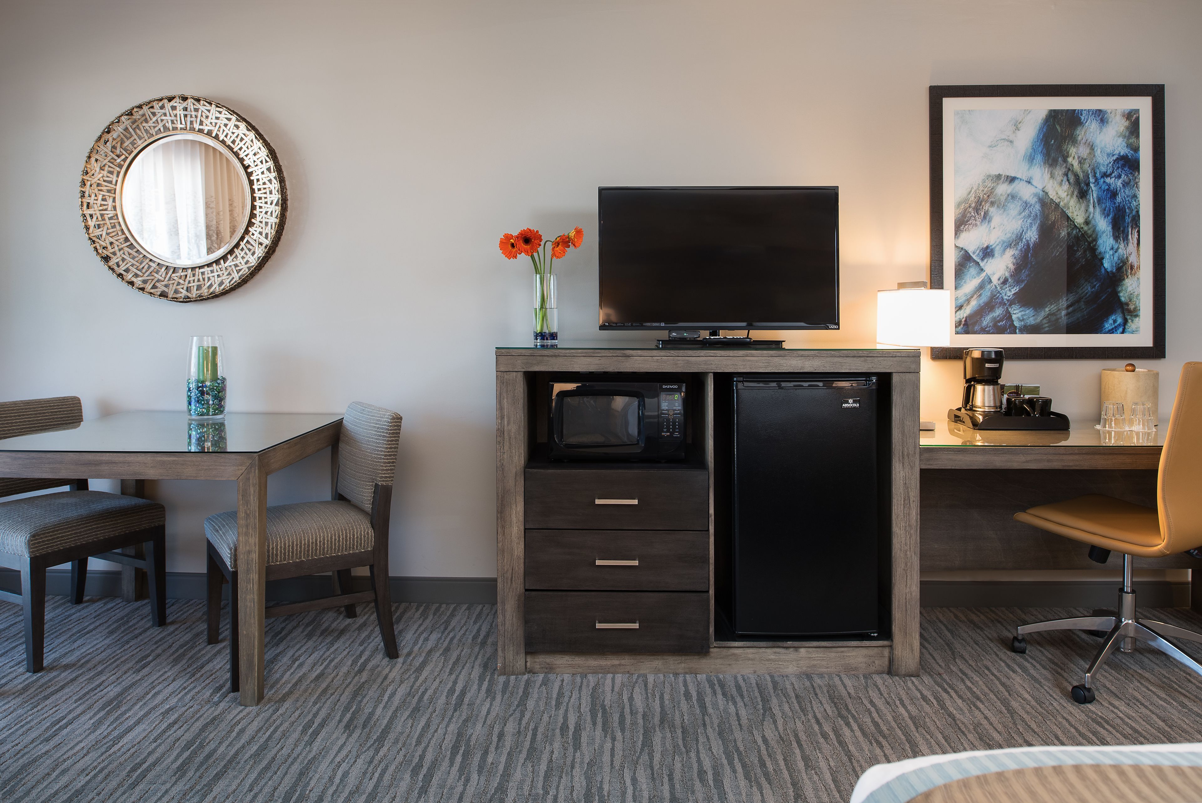 blackout curtains, iron/ironing board, free wifi, bed sheets