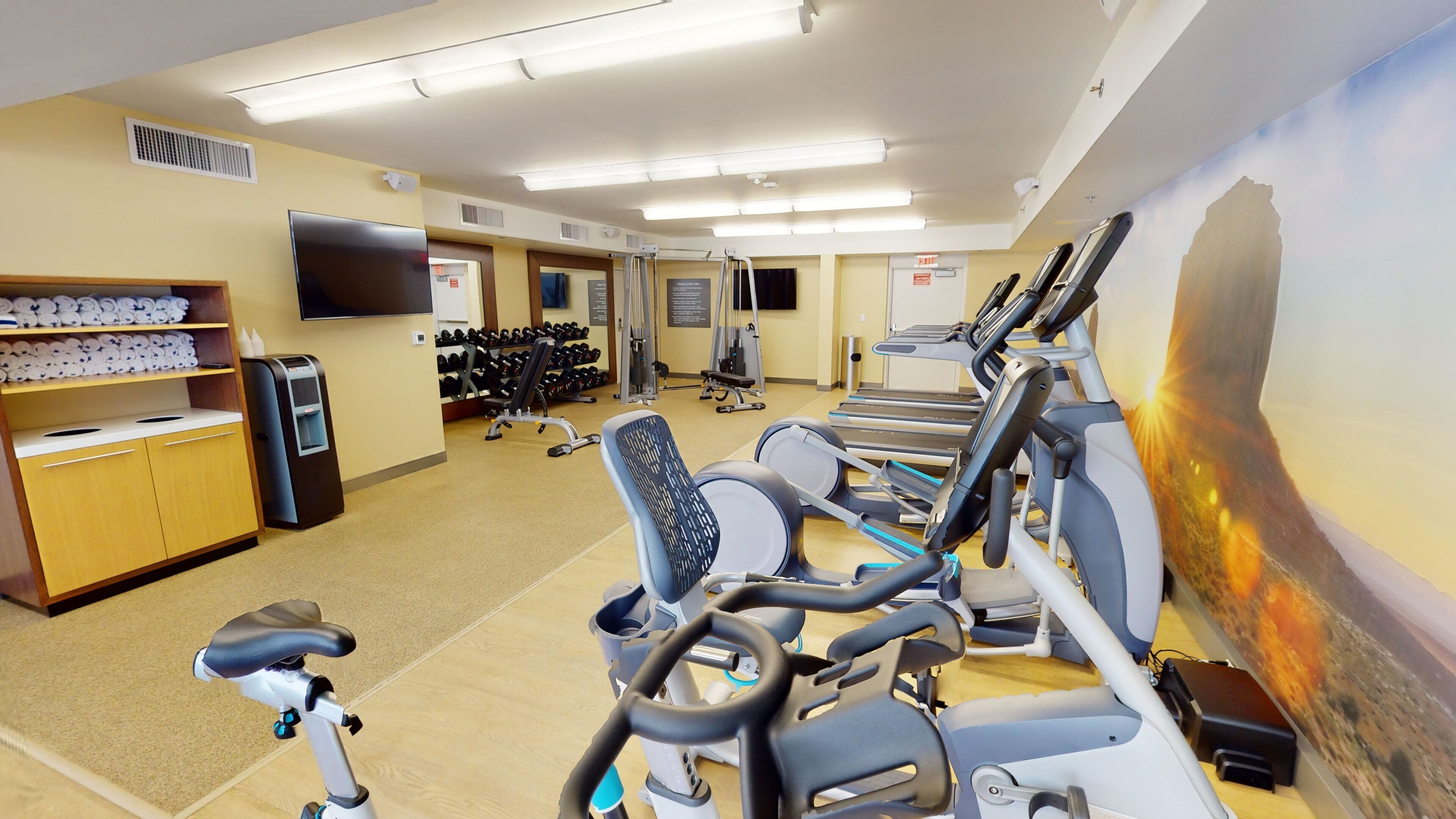 fitness facility