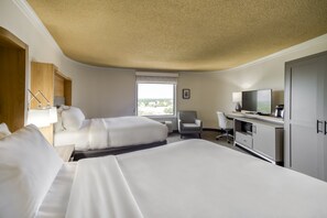 Pillow-top beds, in-room safe, desk, laptop workspace