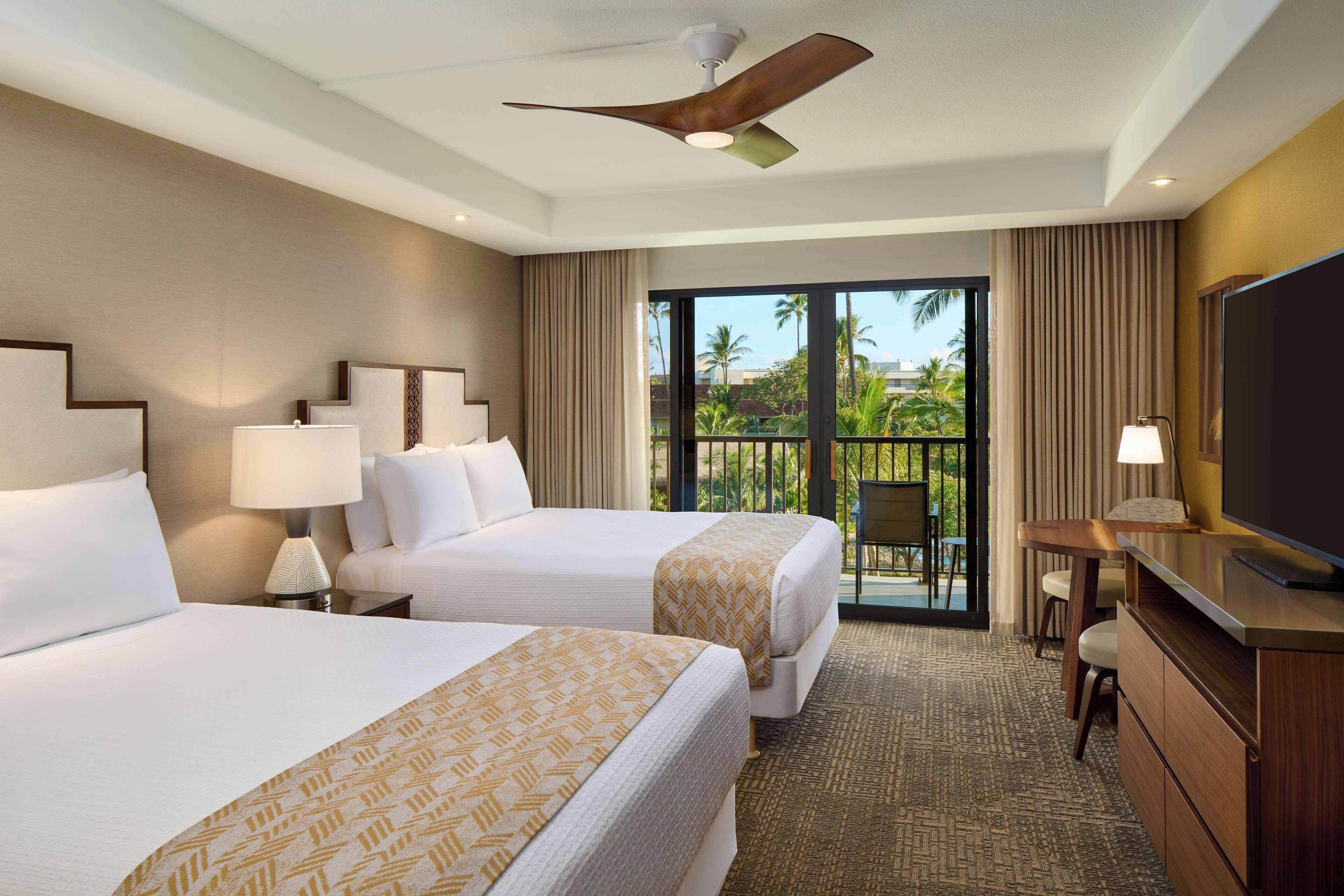 Premium bedding, down comforters, in-room safe, desk