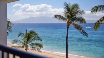 Vista a la playa o el mar