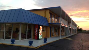 Front of property - evening/night