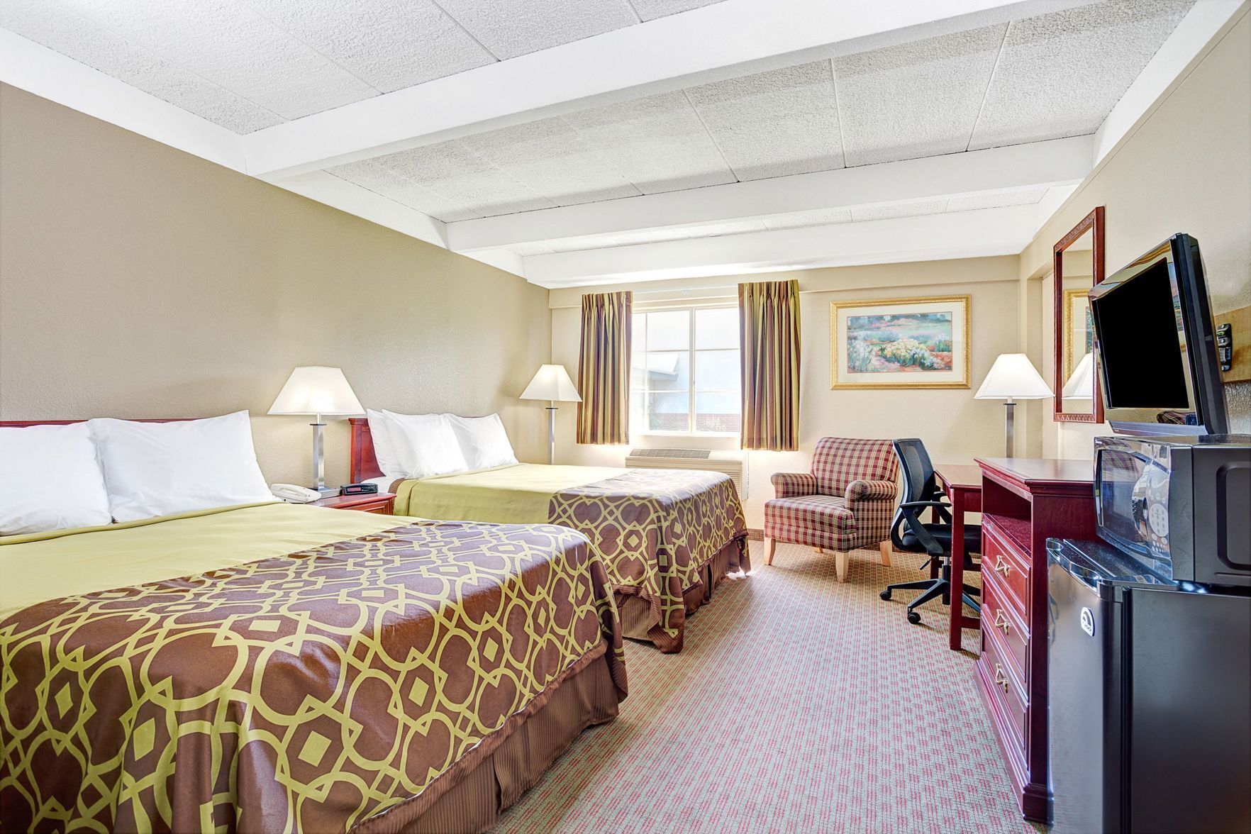 In-room safe, desk, blackout drapes, iron/ironing board
