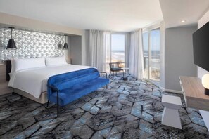 Hypo-allergenic bedding, in-room safe, desk, laptop workspace