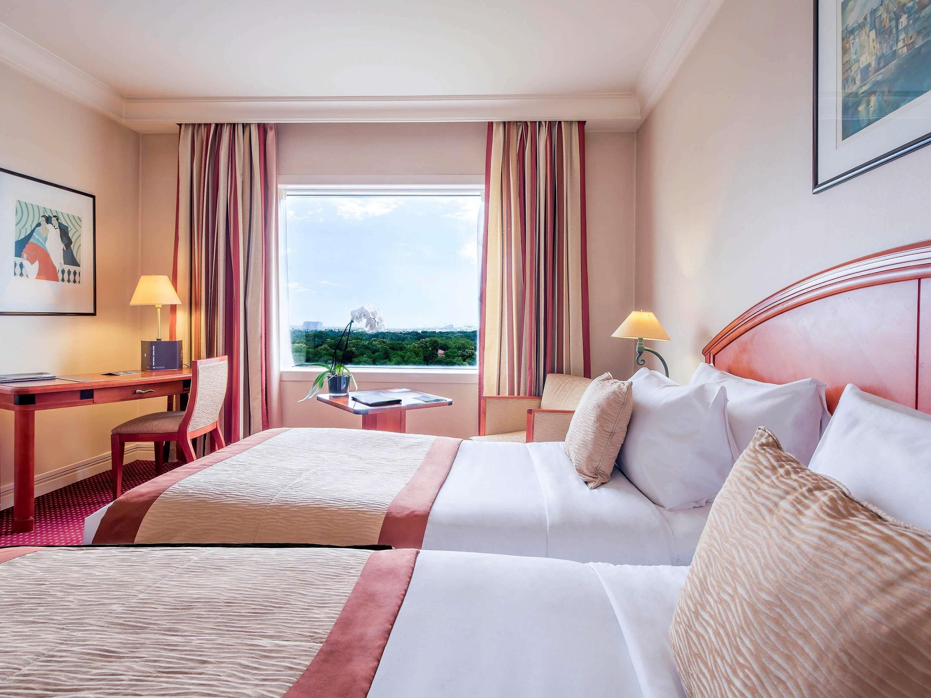 Superior-huone, 2 yhden hengen sänkyä | Egyptinpuuvillaiset lakanat, ylelliset vuodevaatteet