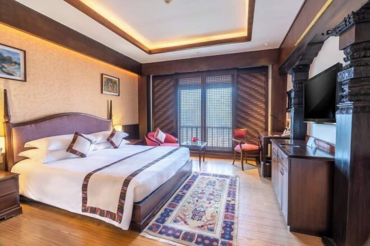 1 chambre, literie de qualité supérieure, couette en duvet d'oie
