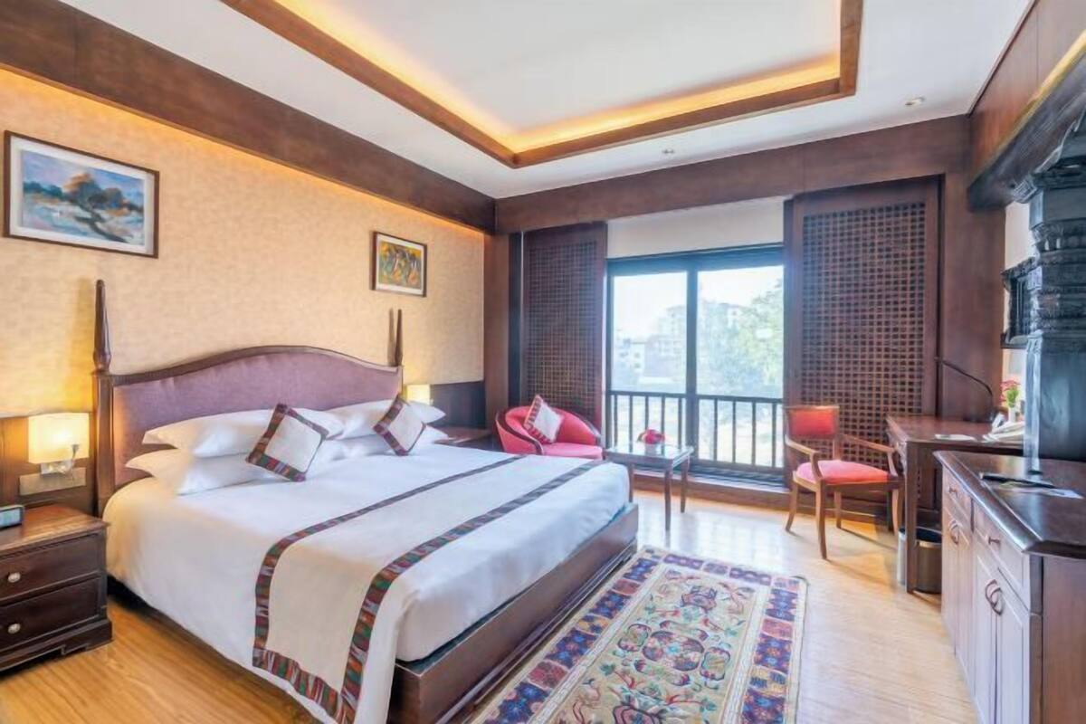 1 chambre, literie de qualité supérieure, couette en duvet d'oie
