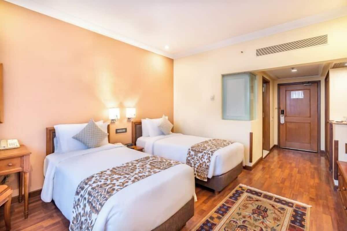 1 chambre, literie de qualité supérieure, couette en duvet d'oie