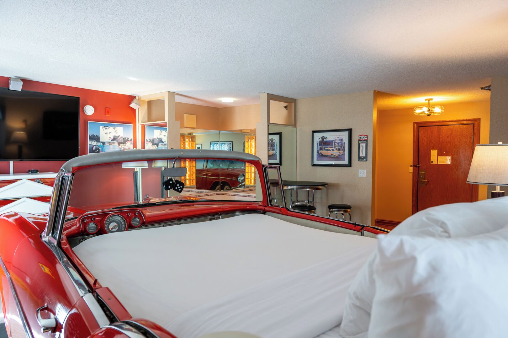 Suite Design, 1 lit double et 1 canapé-lit, non-fumeur, bain à remous | Coin séjour