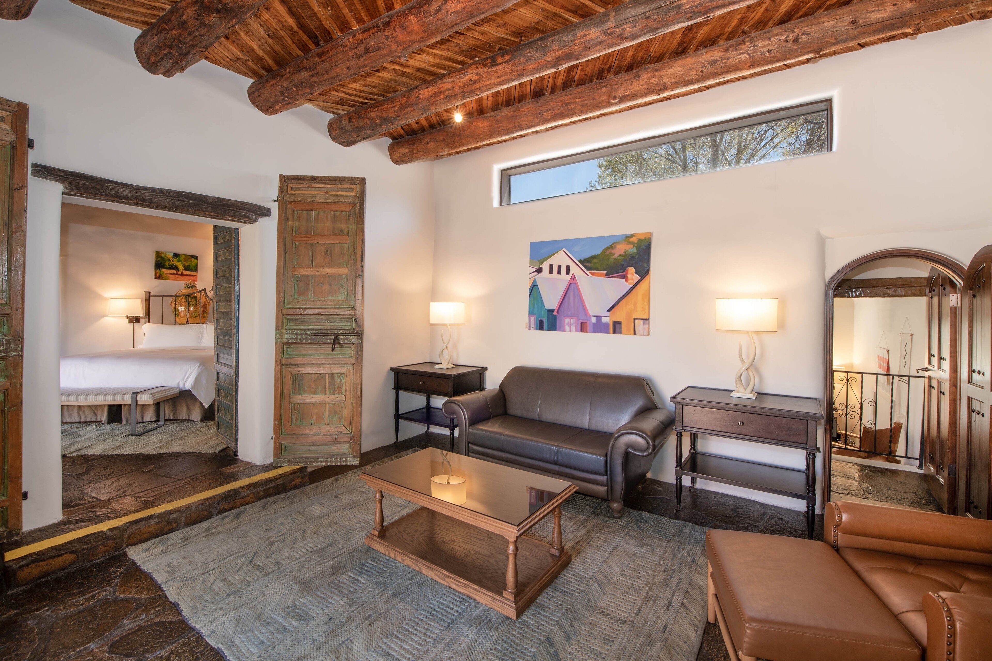 Studio, 1 Queen-Bett | Wohnbereich | 37-Zoll-LCD-Fernseher mit Premium-TV-Sendern, Fernseher