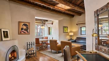 37-inch LCD TV with premium channels, TV